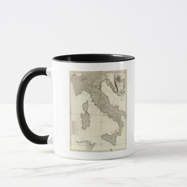 Taza Mapa italiano (Izquierda)