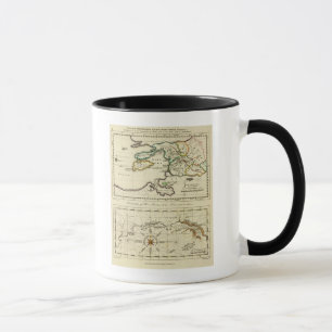 Taza Mapa mundial del tabularum geographicarum