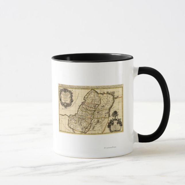 Taza Mapa Panorámico de Palestina 2 (Derecha)