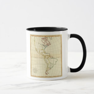 Taza Mapa plano América