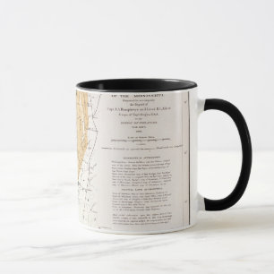 TAZA MAPA: RÍO MISISIPI, 1861