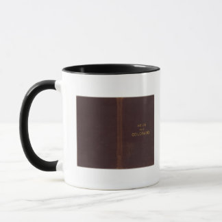 Taza Mapa topográfico de Nell en Colorado 2