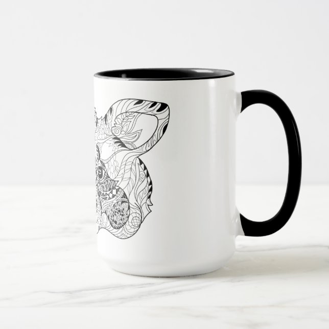 Taza Mapache inspirado (Derecha)
