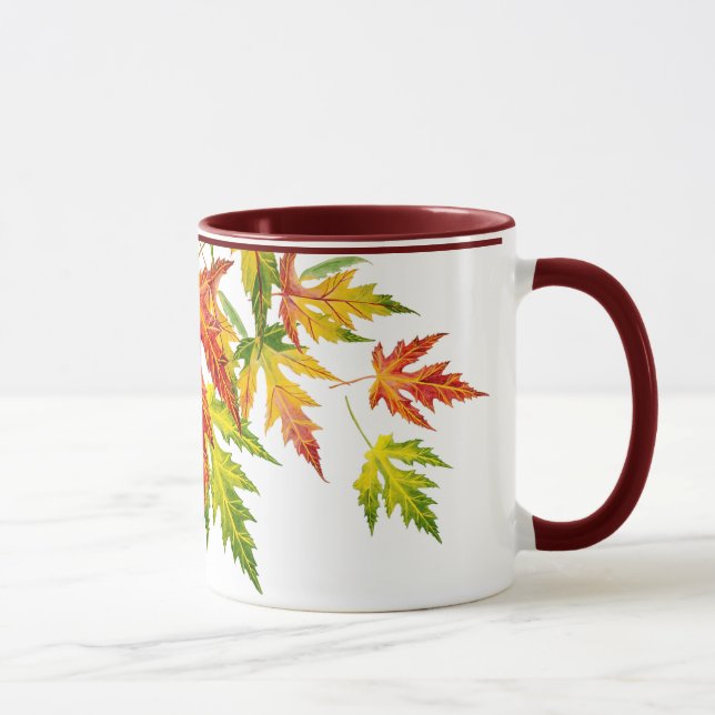 Taza Maple plateado en un Mug Combo (11 oz) (Derecha)