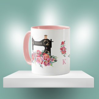 Taza Máquina de coser de cosecha de vintage con sabor r