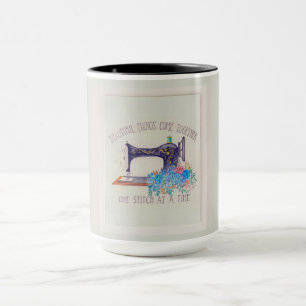 Taza Máquina de coser vintage