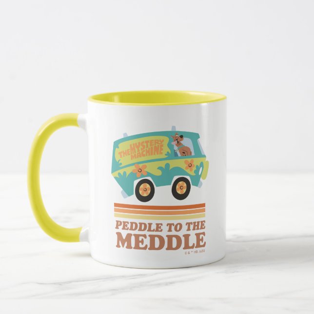 Taza Máquina de misterio Scooby-Doo "Peddle to Meddle" (Izquierda)