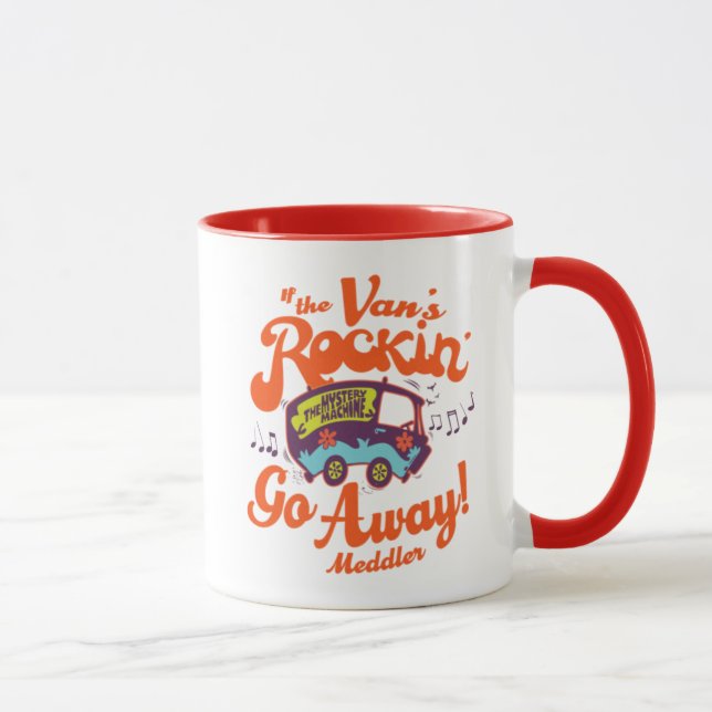Taza Máquina misteriosa "Si la camioneta es Rockin". (Derecha)