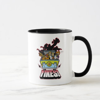 Taza Máquina misteriosa "Yikes!" Diseño