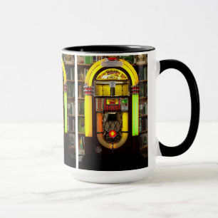 Taza Máquina tocadiscos antigua