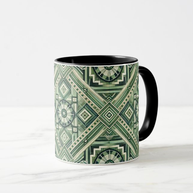 Taza Máquina verde (Anverso derecho)