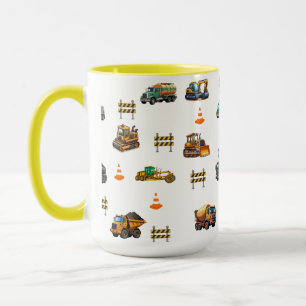Taza Maquinaria de construcción 