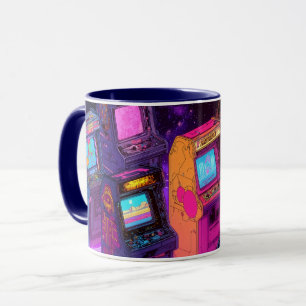Taza Máquinas Retro de Arcade