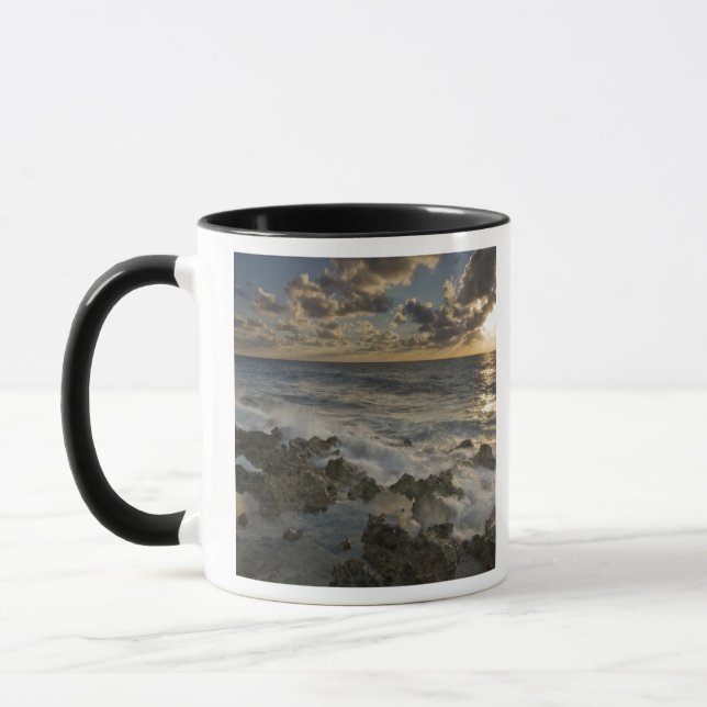 Taza Mar Caribe, Islas Caimán. Olas rompientes 2 (Izquierda)