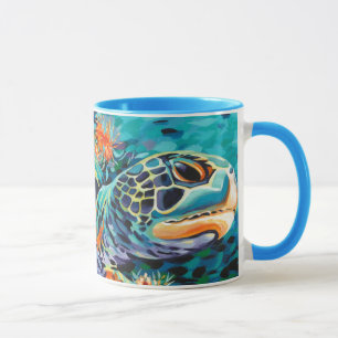 Taza Mar corazón