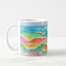 Taza mar de colores 