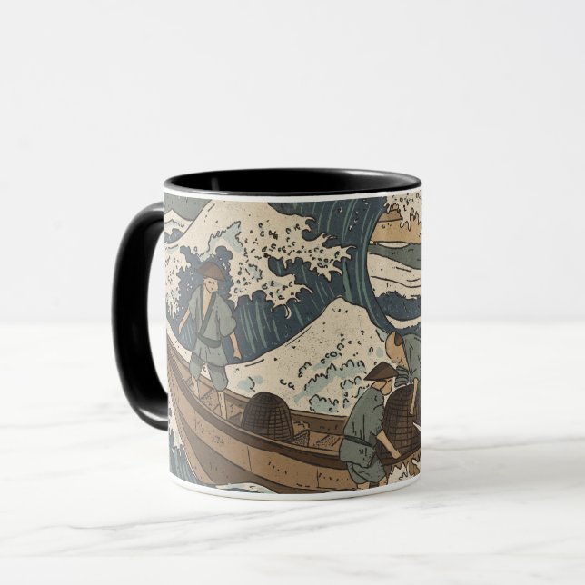 Taza Mar tormentoso (Anverso izquierdo)