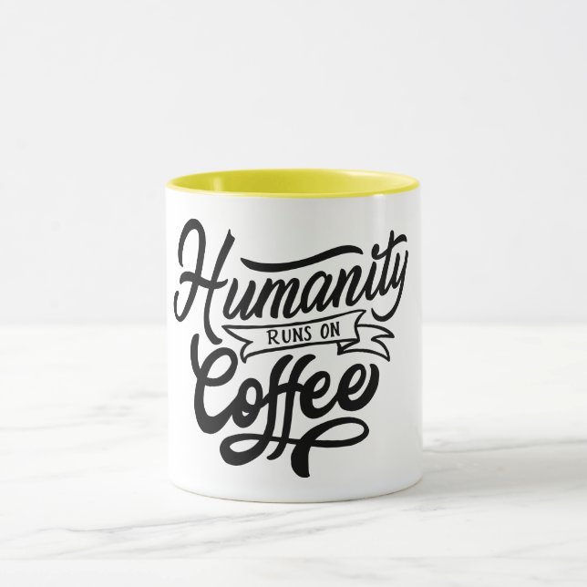 Taza Marathi corre por el café (Centro)