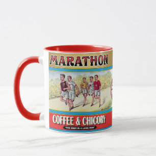 Taza Marathon Fémon Coffee Label Mug