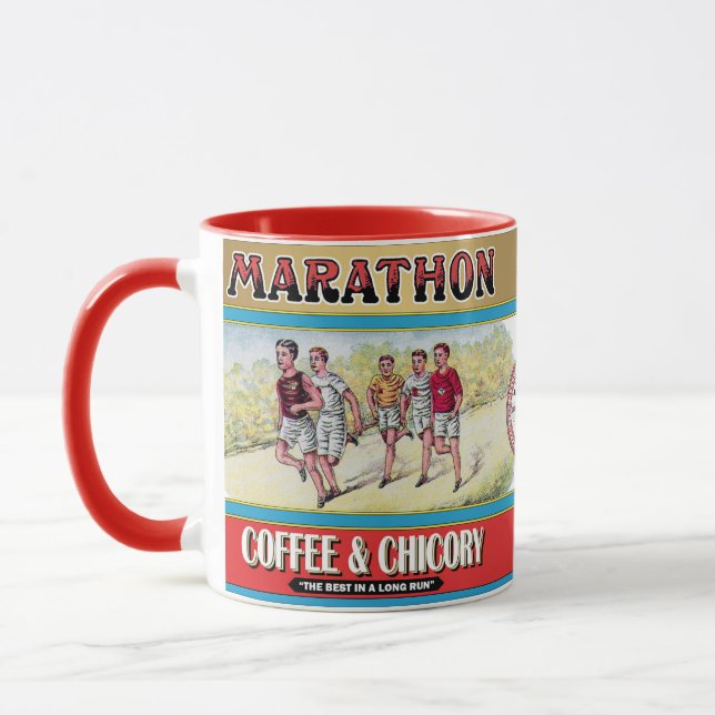 Taza Marathon Fémon Coffee Label Mug (Izquierda)
