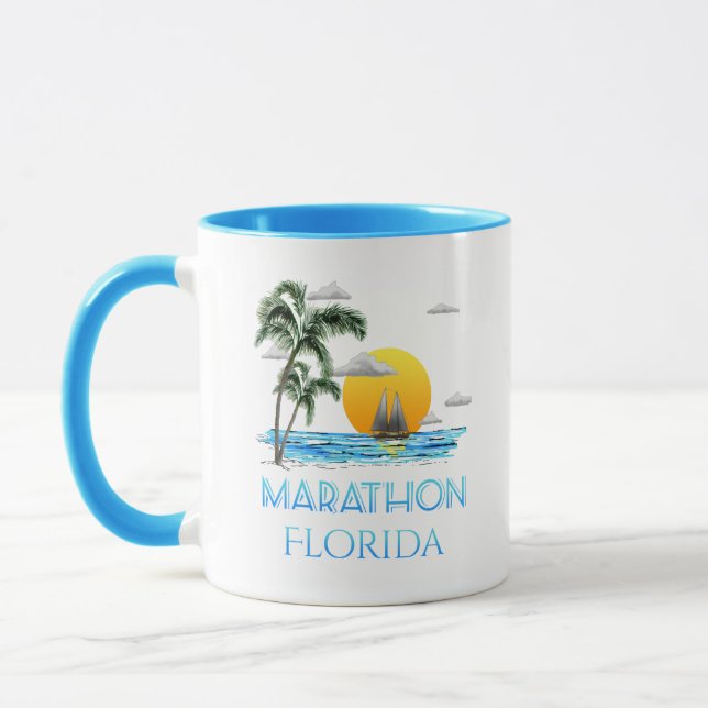 Taza Maratón de vela Florida (Izquierda)