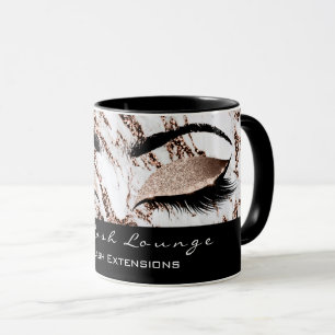 Taza Marble de artista de maquillaje ocular de extensió