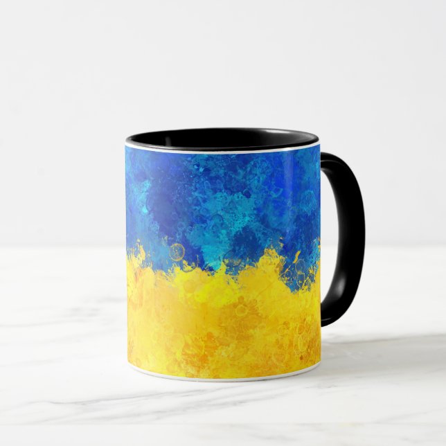 Taza Marca de arte acuático de Ucrania  (Anverso derecho)