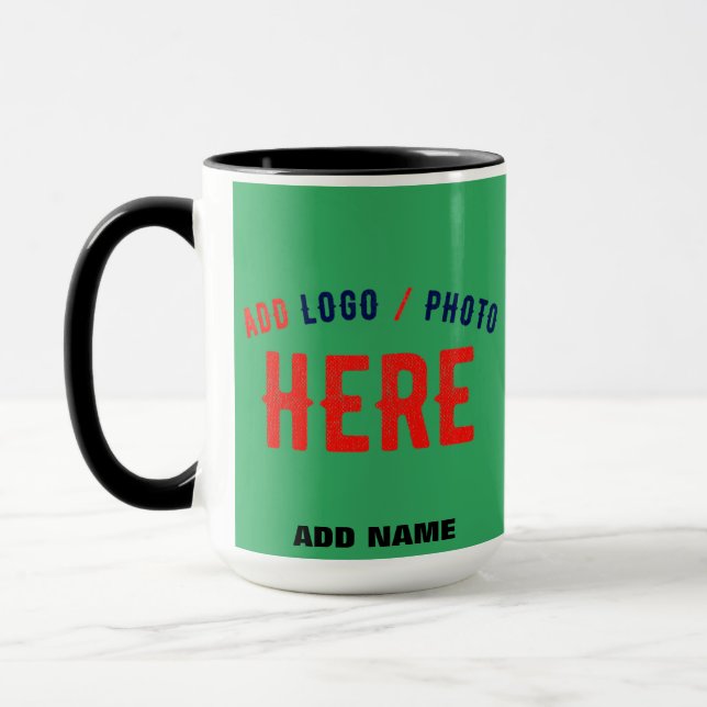 TAZA MARCA VERIFICADA DE EMERALD GREEN, PERSONALIZADO M (Izquierda)