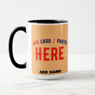TAZA MARCA VERIFICADA DE NARANJA DE PAZ DE PERSONALIZAD