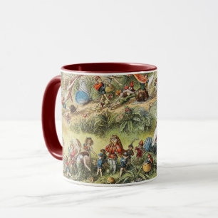 Taza Marcha triunfal del rey elfo, hadas, duendes