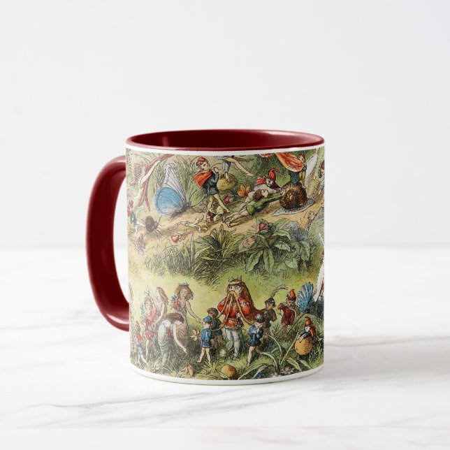 Taza Marcha triunfal del rey elfo, hadas, duendes (Anverso izquierdo)