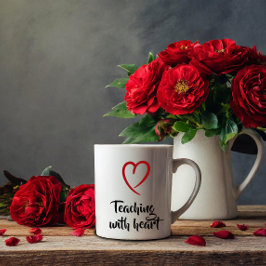 Taza Marco de agradecimiento personalizado para maestro