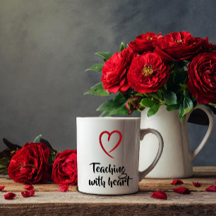 Taza Marco de agradecimiento personalizado para maestro
