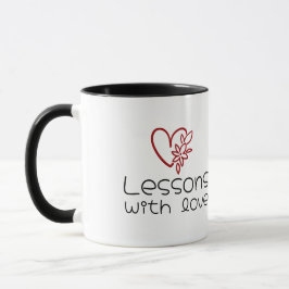 Taza Marco de corazón de agradecimiento personalizado p