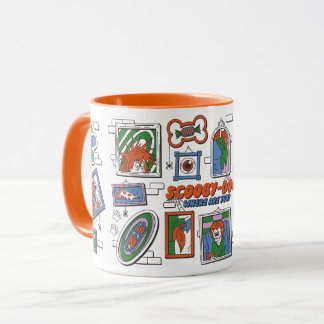 Taza Marcos de fotos de Halloween de Scooby-Doo