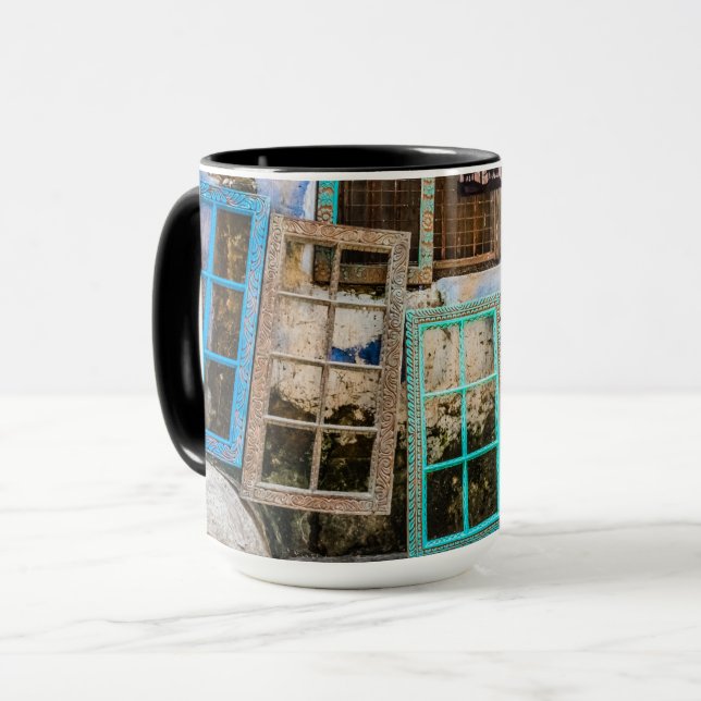 Taza Marcos de ventana coloridos (Anverso izquierdo)