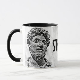 Taza Marcus Aurelius - ¡Estúpido!