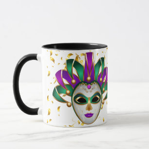 Taza Mardi Gras Mug-Dejemos Que Se Dirijan Los Buenos T
