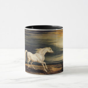 Taza Marengo, el caballo blanco (por James Ward)