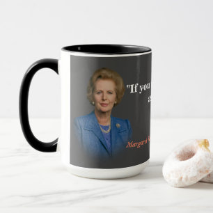 Taza Margaret Thatcher Cita A Quién Preguntar