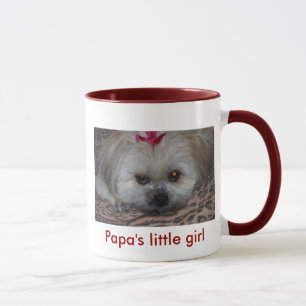 Taza Margarita como niña de la papá