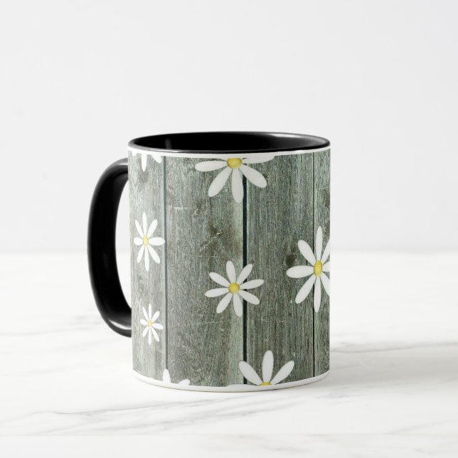 Taza Margarita de tabla de granero (Anverso izquierdo)