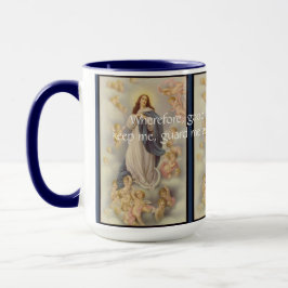 Taza María, Bendita Madre. Oración Mug