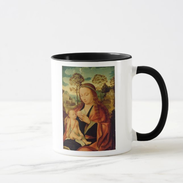 Taza Maria con el niño de Cristo, comienzo del siglo (Derecha)