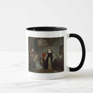 Taza Maria Estuardo en el momento de irse para