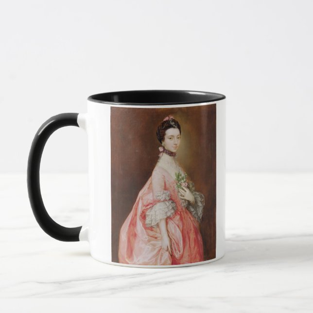 Taza Maria poco, señora posterior Carr (aceite en lona) (Izquierda)