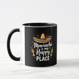 Taza Mariachi es mi feliz lugar México Música saxofónic