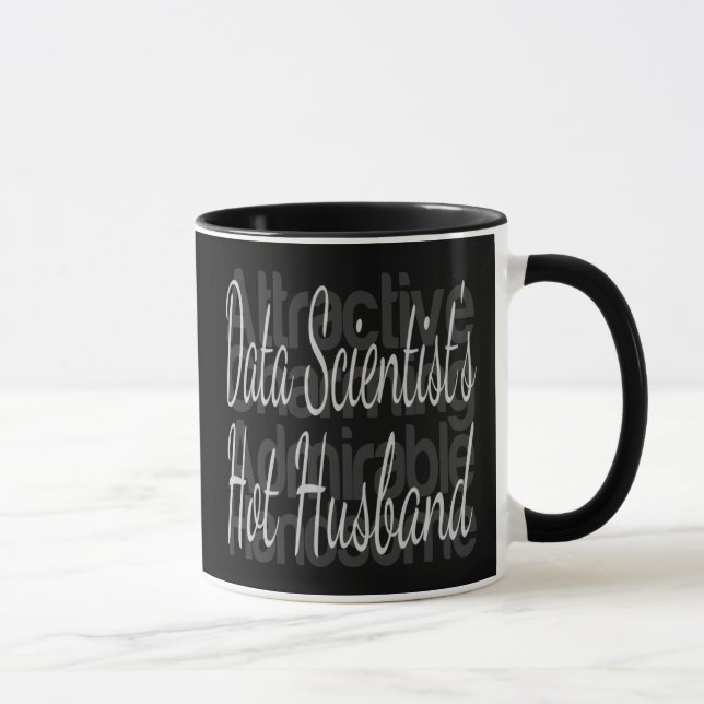 Taza Marido caliente de los científicos de los datos (Derecha)