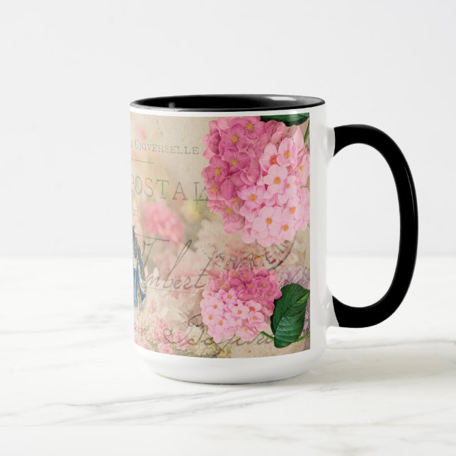 Taza Marie Antoinette en Redoute Flowers Mug (Derecha)