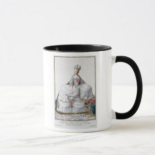 Taza Marie Antonieta (1752-93) de 'DES Estam de Receuil